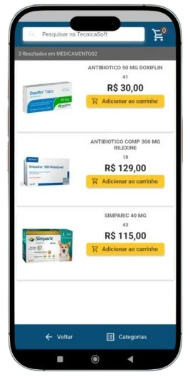 Lista de Produtos